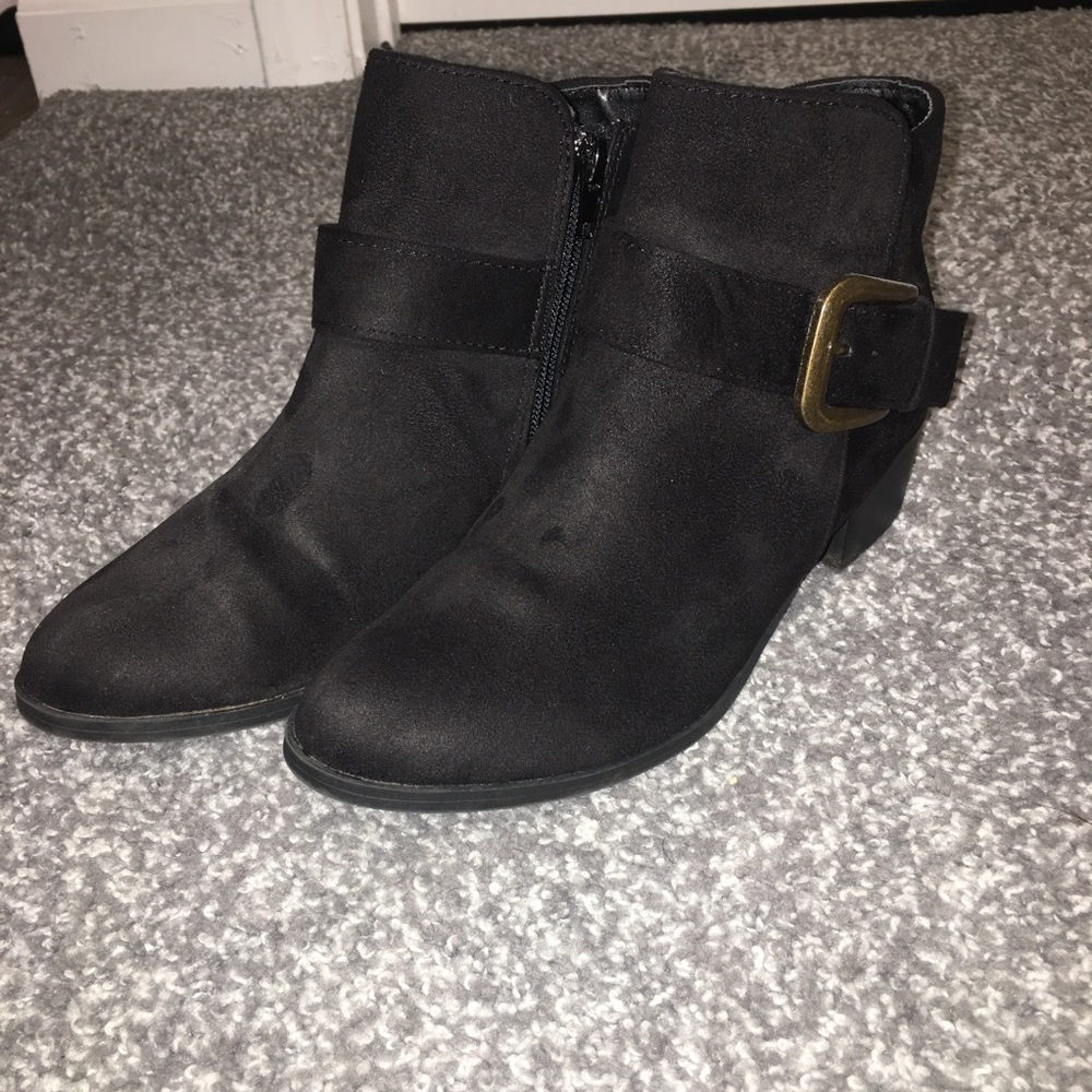 Black Ankle Booties